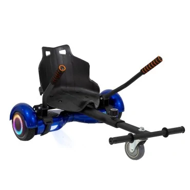 Hoverboard Go-Kart Paket, 6.5 tum, Regular Blue PowerBoard PRO 4Ah, för barn och vuxna